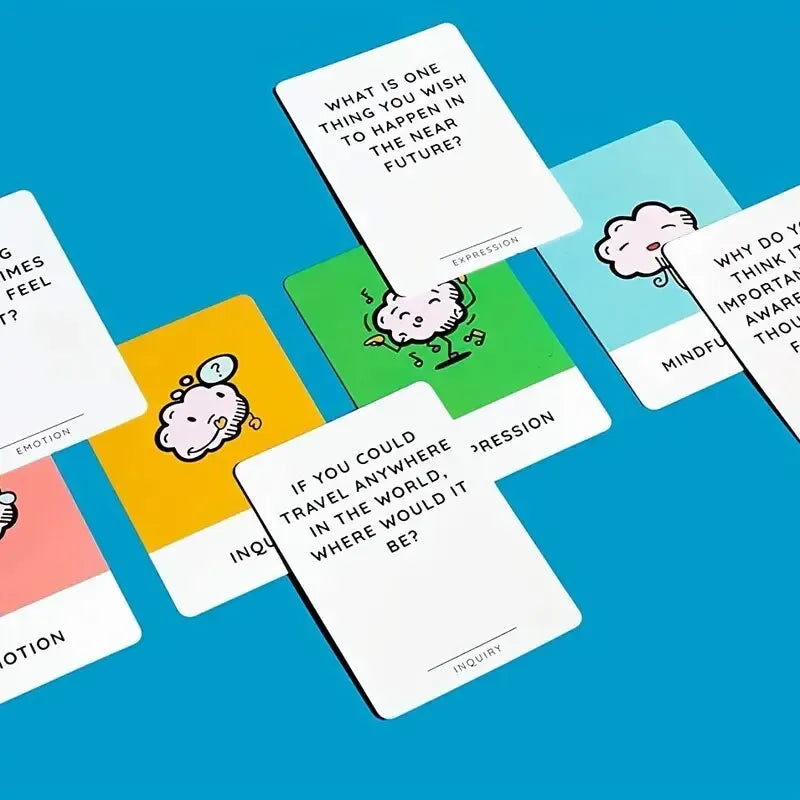 mindful talk cards-Mindful Talk Cards for Children (8+ years)-Little ...