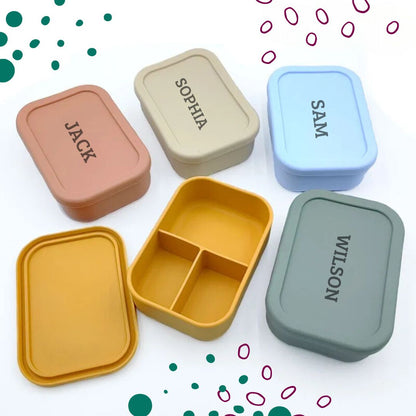 Personalised Silicone Bento Lunch Box