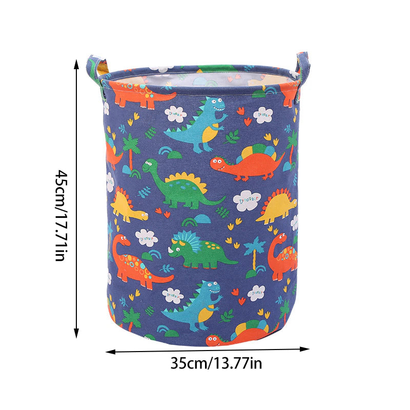 Foldable Laundry & Storage Basket - Fish-Little Travellers