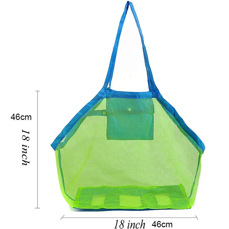 Kids mesh beach bag on sale