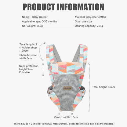 Little Travellers' Premium Baby Carrier (3 to 36 months)-Little Travellers