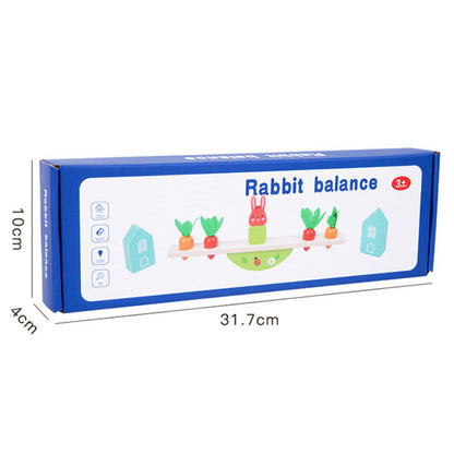 Wooden Rabbit Seesaw Balancing Game (3+ years)