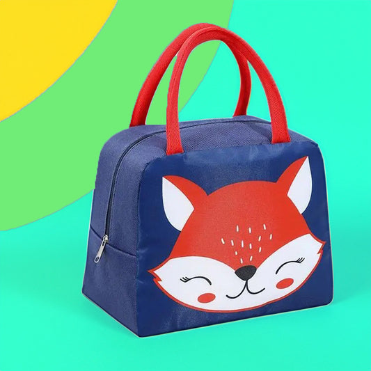 Smiling Fox Insulated Lunch Bag-Little Travellers