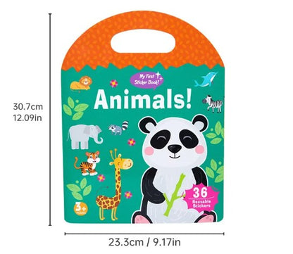 Sticker Book - Animals-Little Travellers