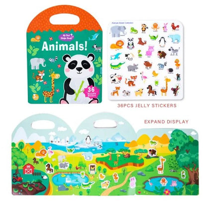Arts & Craft - Sticker Book - Animals