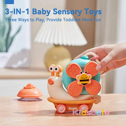 Table/Bath Suction Activity Toy - Snail (18+ months)