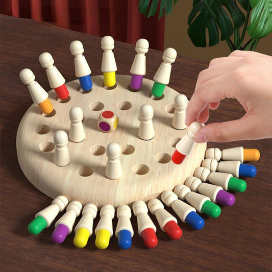 Wooden Colour Matching Game