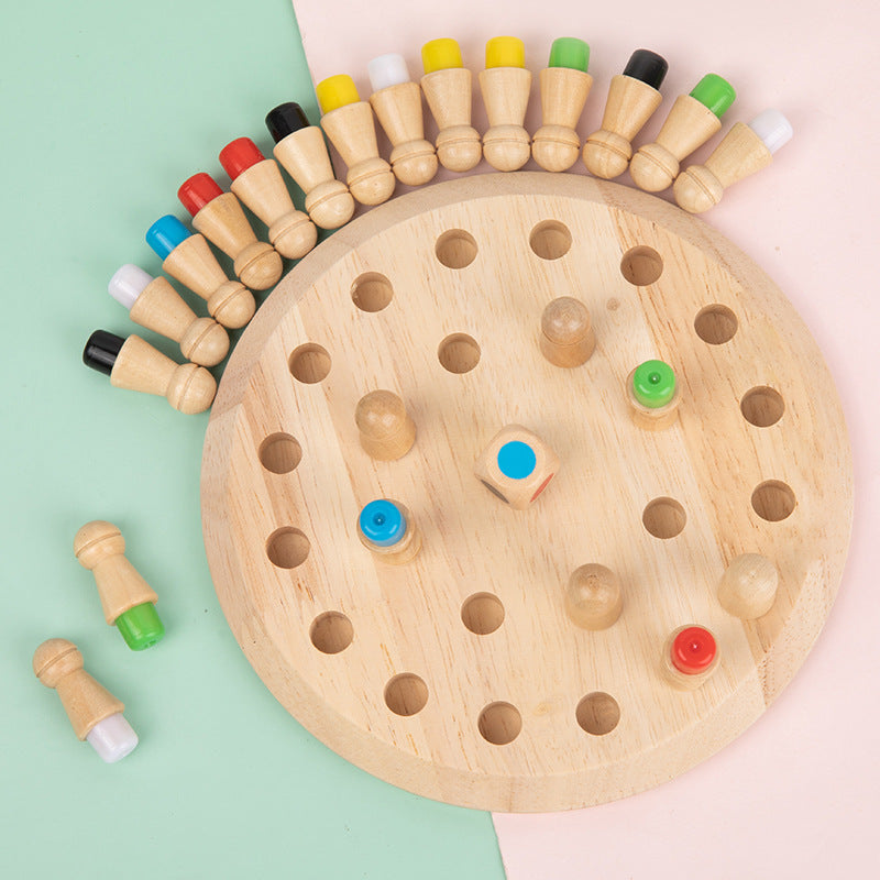 Wooden Colour Matching Game