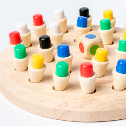 Wooden Colour Matching Game