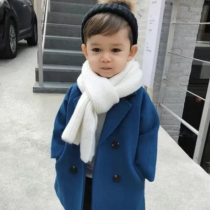 Woolen Toddler Trench Coat/Jacket