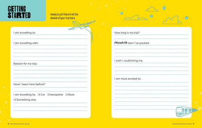 Lonely Planet Kids My Amazing Travel Journal: Write, Draw, Play Games & Capture Special Memories (8-12 years)