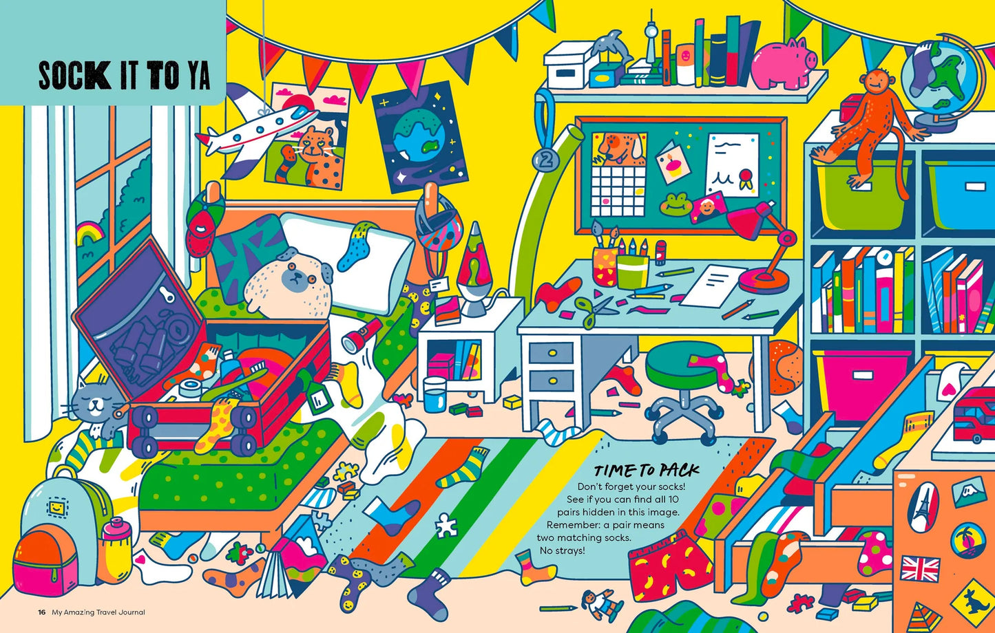 Lonely Planet Kids My Amazing Travel Journal: Write, Draw, Play Games & Capture Special Memories (8-12 years)