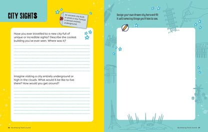 Lonely Planet Kids My Amazing Travel Journal: Write, Draw, Play Games & Capture Special Memories (8-12 years)