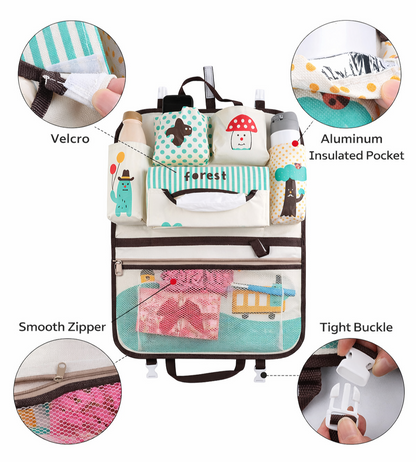 2-in-1 Car Seat Organiser