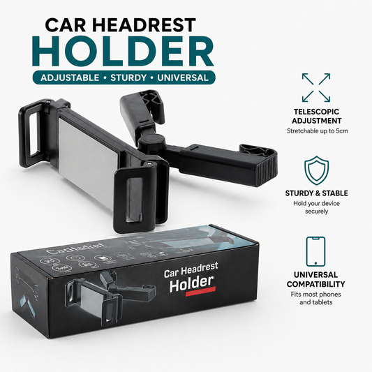 Car Headrest Tablet/Mobile Phone Holder
