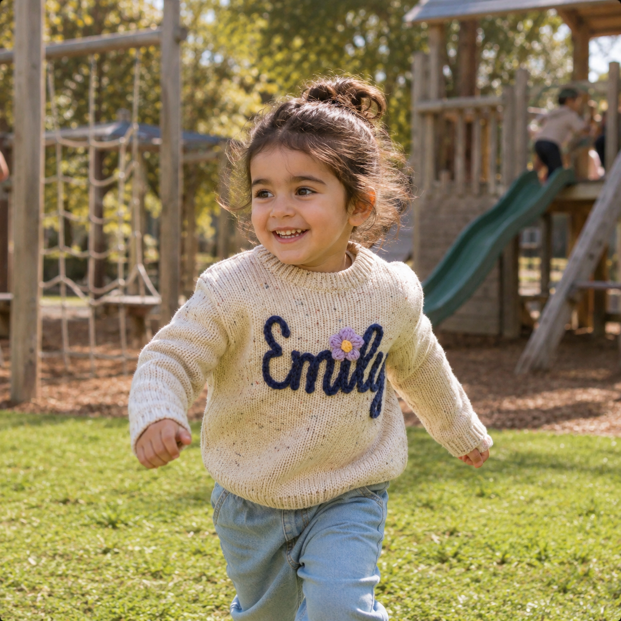 Personalised Crochet Baby & Children's Jumper (0-5 years)