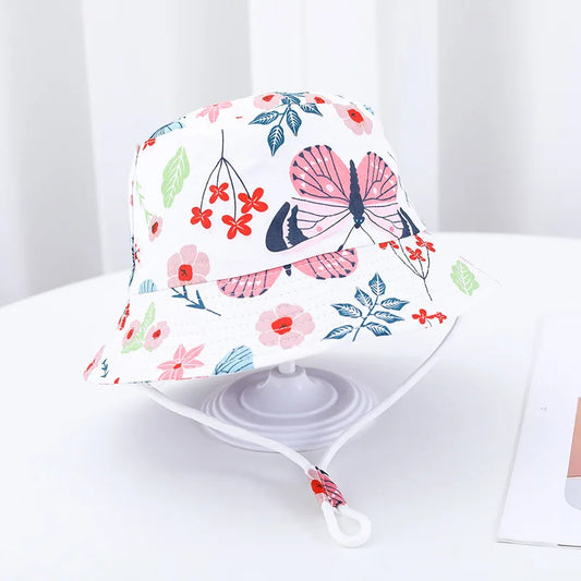 Sun Protection Bucket Hat Toddler - Blooming Adventures (2-5 years)