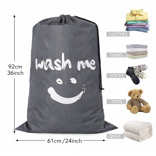 Travel Laundry Bag 'Wash me'