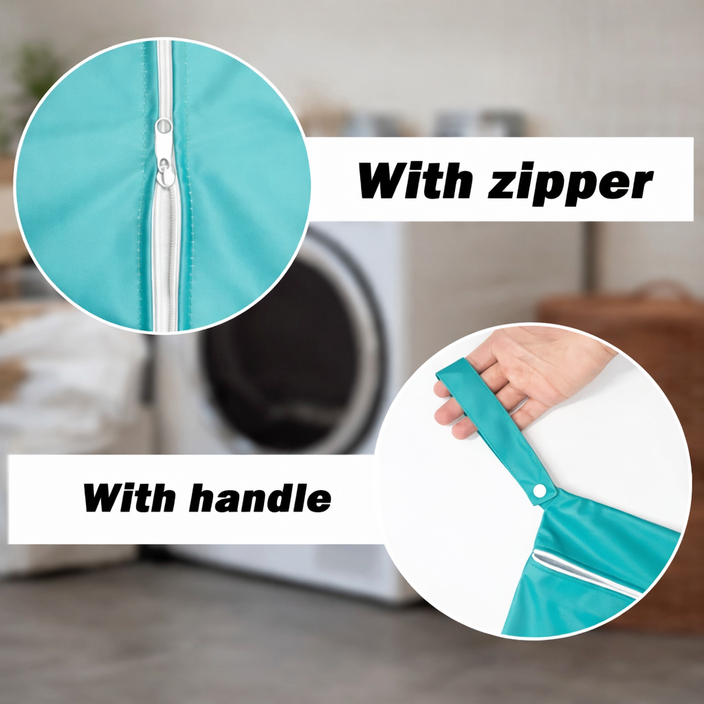 Zipper Travel Laundry Bag