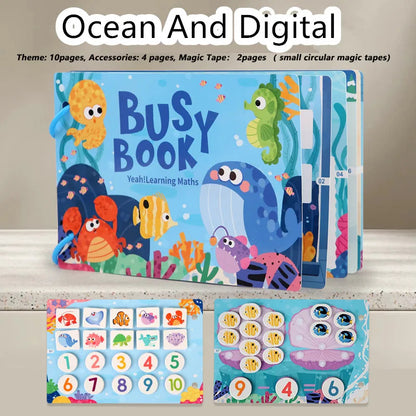 Montessori Busy Book (3+ years)