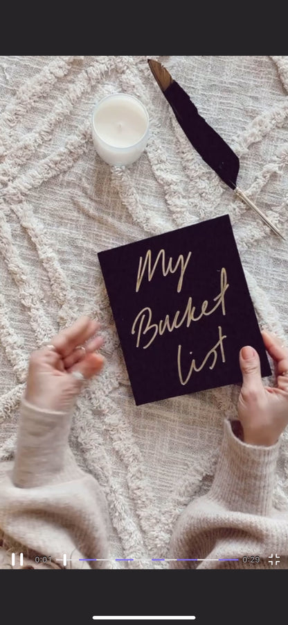 Axel & Ash - My Bucket List (Journal)