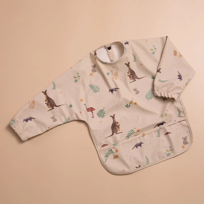 Long-sleeve, Spill-proof Bib for Toddlers-Little Travellers