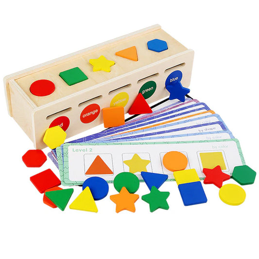 Montessori Sensory Sorting Box (3+ years)-Little Travellers