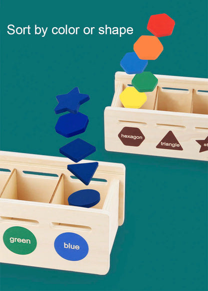 Montessori Sensory Sorting Box (3+ years)-Little Travellers