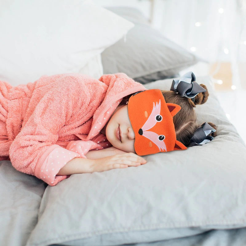 Children's Headphones & Sleep Mask - Animals (2+ years)-Little Travellers