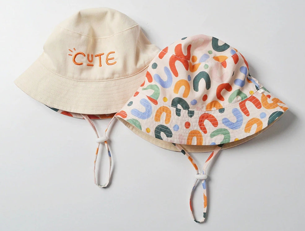 Reversible Children's Hat-Little Travellers